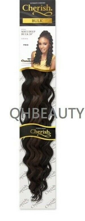 CHERISH SYNTHETIC BULK CROCHET HAIR EXTENSION BRAIDS - SOFT DEEP 20 INCH