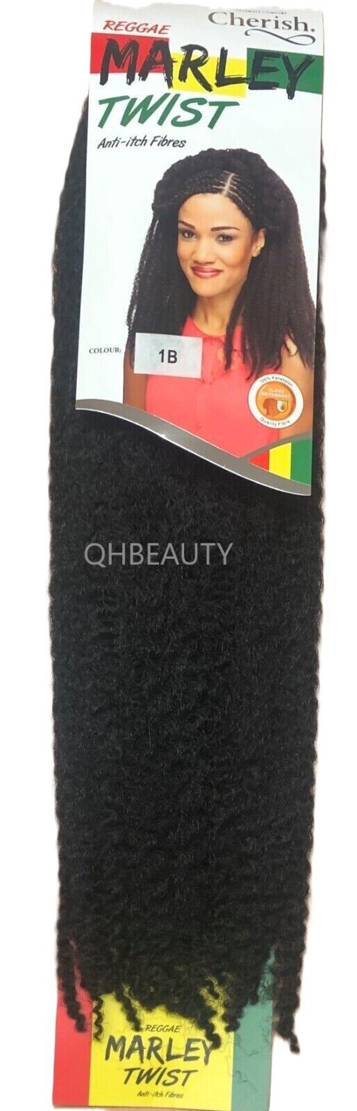Cherish Synthetic Afro Kinky Cuban Anti itch Hair Extension Marley Twist Braid