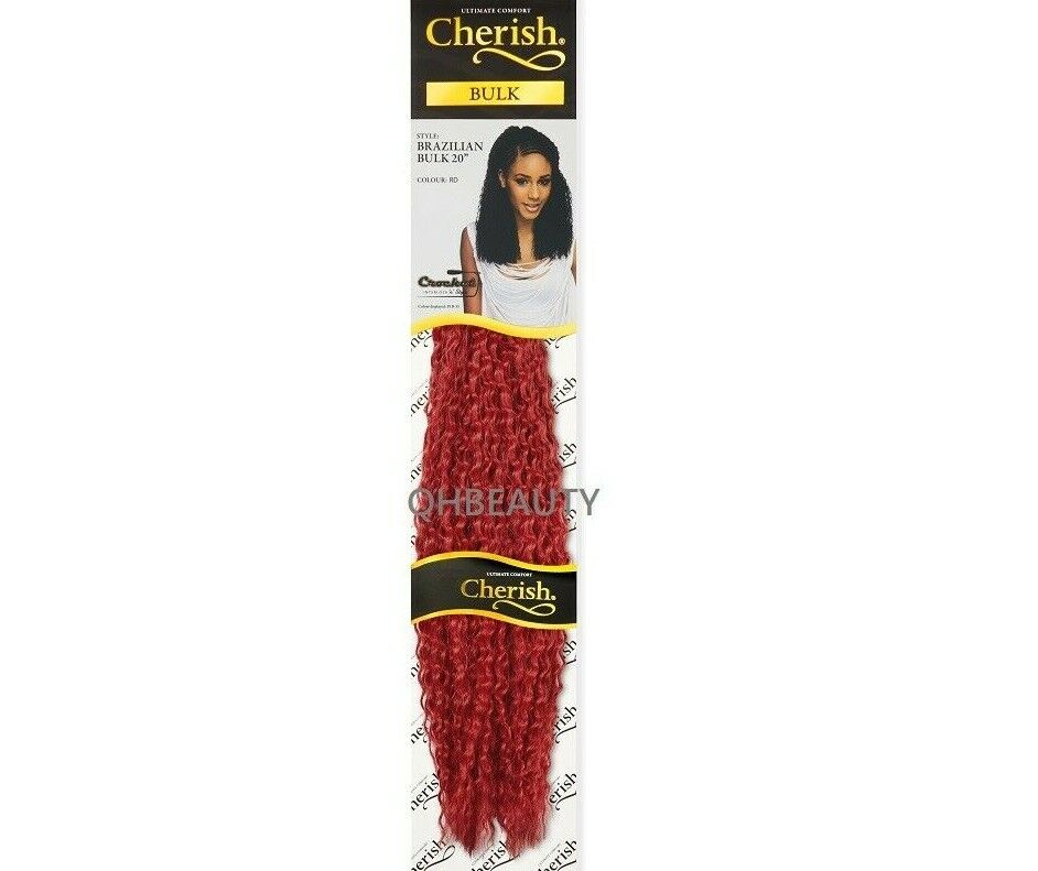 Cherish Synthetic Crochet Braid Curly Hair Extension Style - Brazilian Bulk 20"