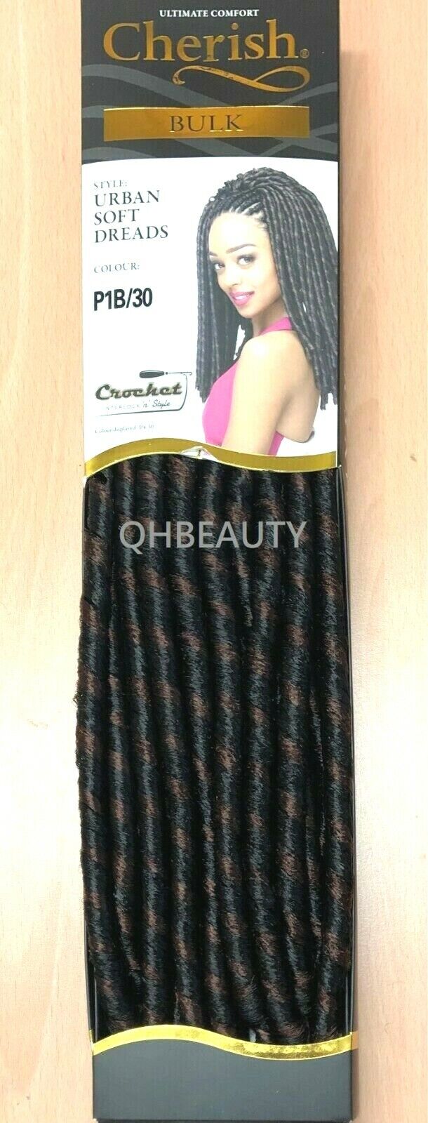 Cherish Synthetic Bulk Crochet Afro Hair Extension braid - URBAN SOFT DREAD