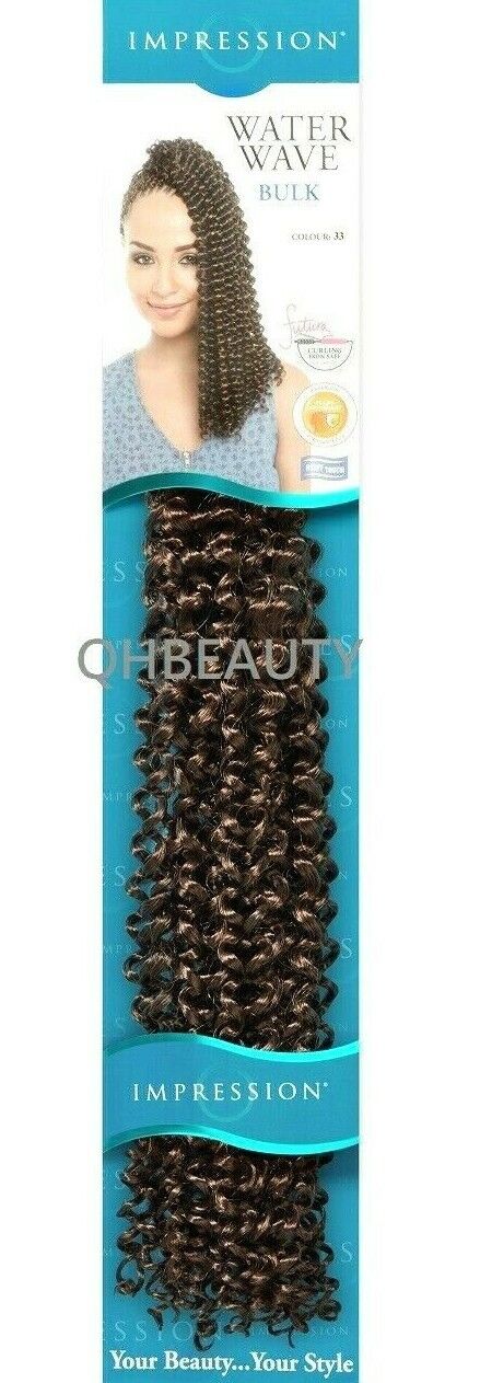 IMPRESSION SYNTHETIC HAIR EXTENSION BRAID - WATER WAVE 22'' ( FREETRESS COPY )