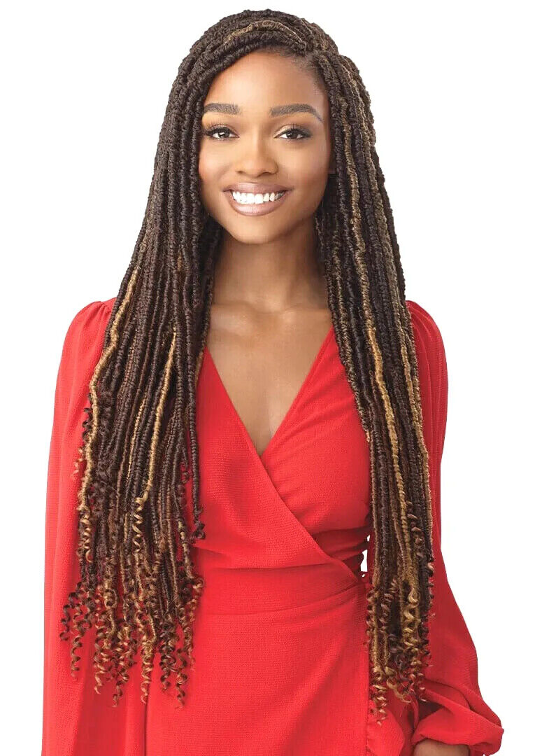 Obsession Synthetic Crochet Pre Loop Braid Hair Extension - HAWAIIAN NU LOCS 24