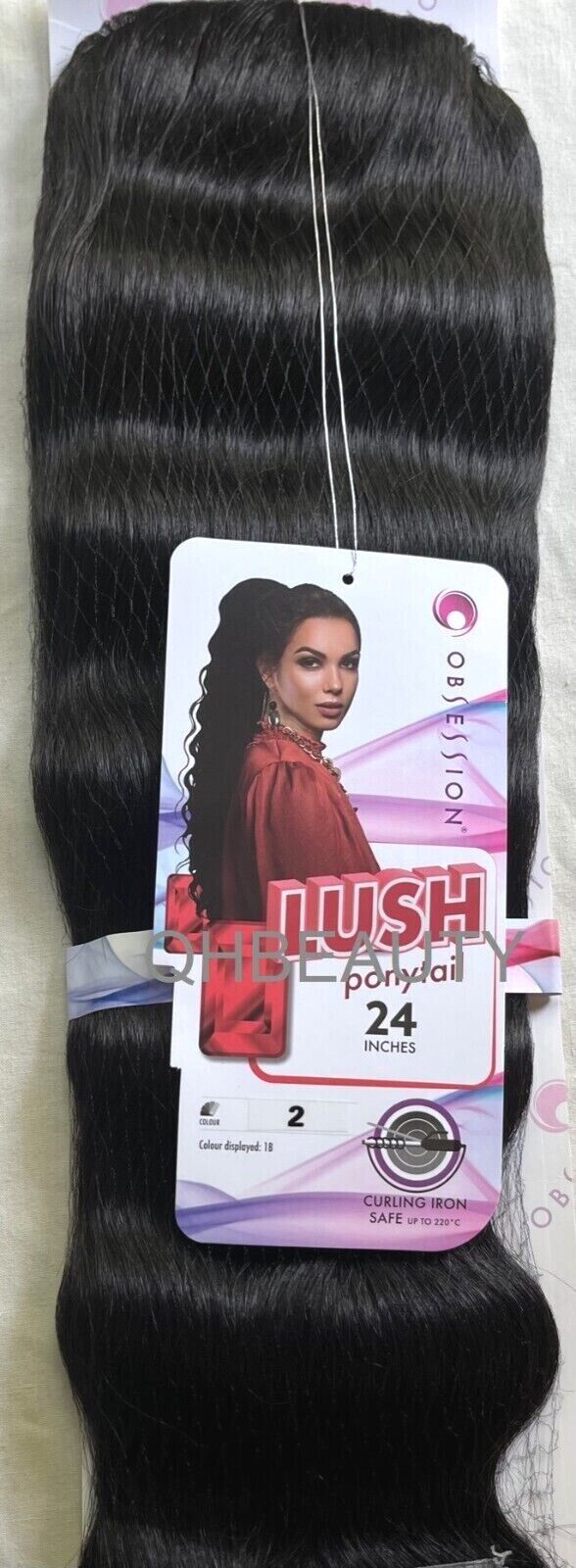 OBSESSION SYNTHETIC DRAWSTRING BODY WAVE CURLY HAIR PONYTAIL - LUSH 24 INCHES