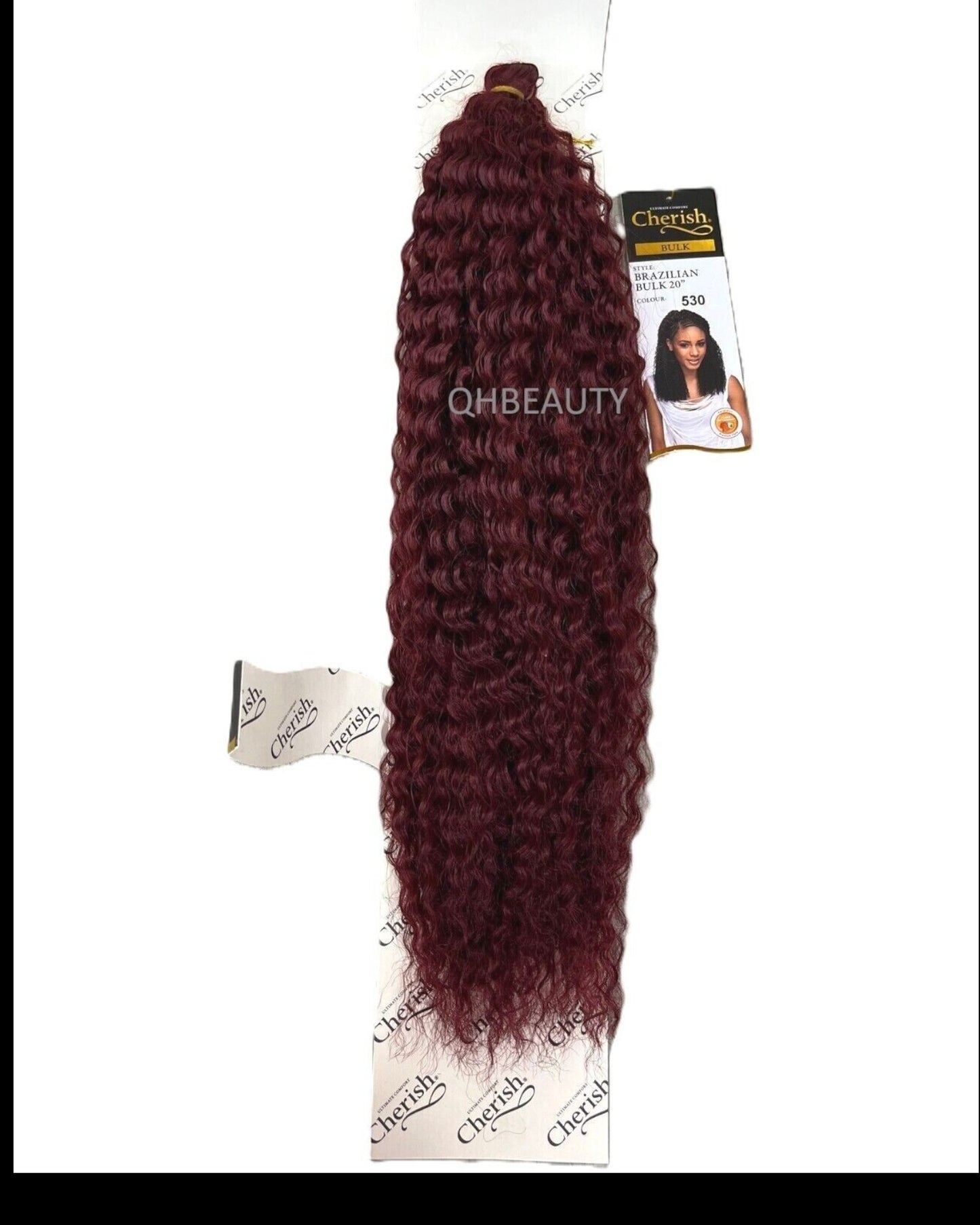 Cherish Synthetic Crochet Braid Curly Hair Extension Style - Brazilian Bulk 20"