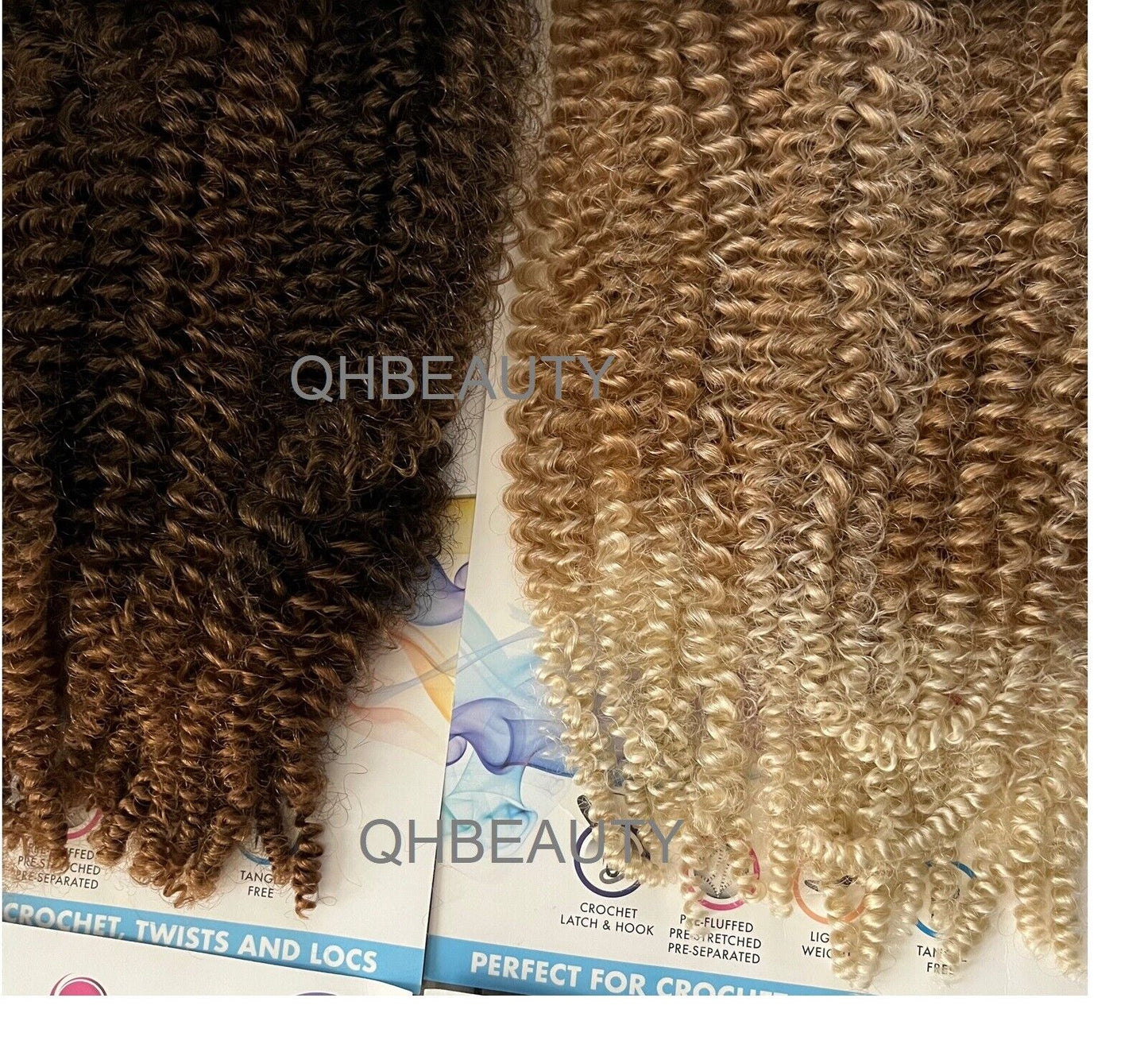 OBSESSION SYNTHETIC CROCHET BRAID 3X PRE-FLUFFED - WATER POPPIN TWIST 24 INCHES