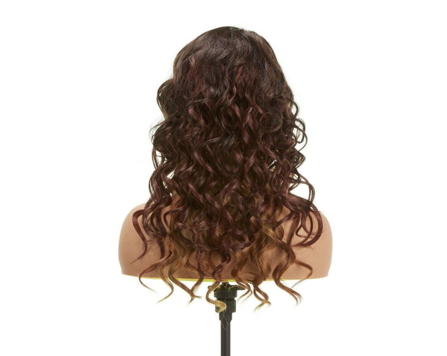 Impression Synthetic Invisible Part Lace Front Long Curly Hair Wig Alexis