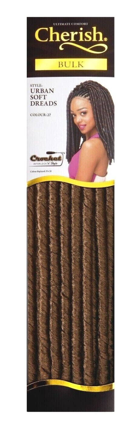 Cherish Synthetic Bulk Crochet Afro Hair Extension braid - URBAN SOFT DREAD