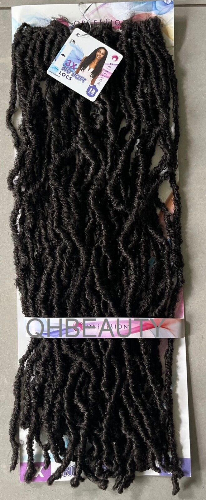 Obsession Synthetic Crochet Pre Looped Braid Hair Extension - NU LOCS 18 INCH
