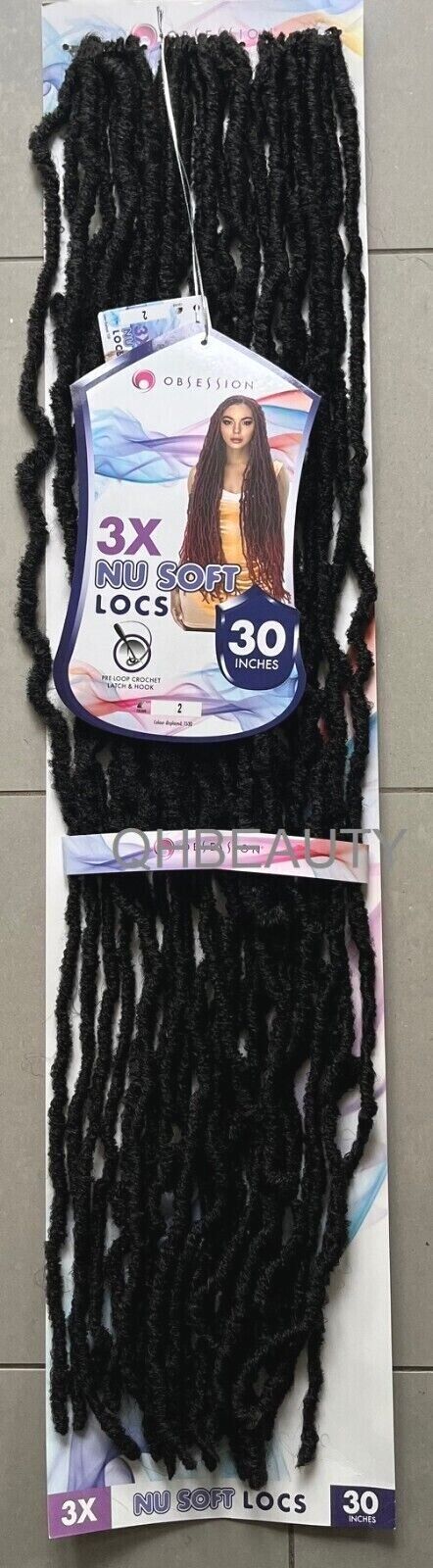 Obsession Synthetic Crochet Pre Looped Braid Hair Extension - NU SOFT LOCS 30''