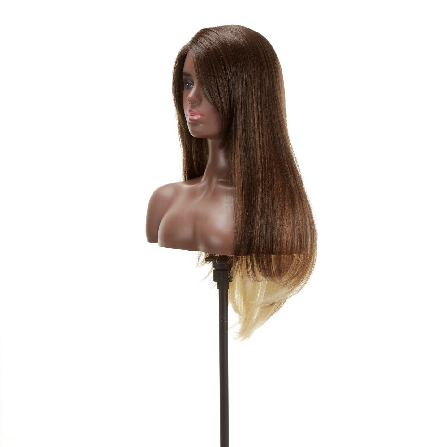 Impression Synthetic Invisible Part Long Straight Lace Front Hair Wig - Destiny