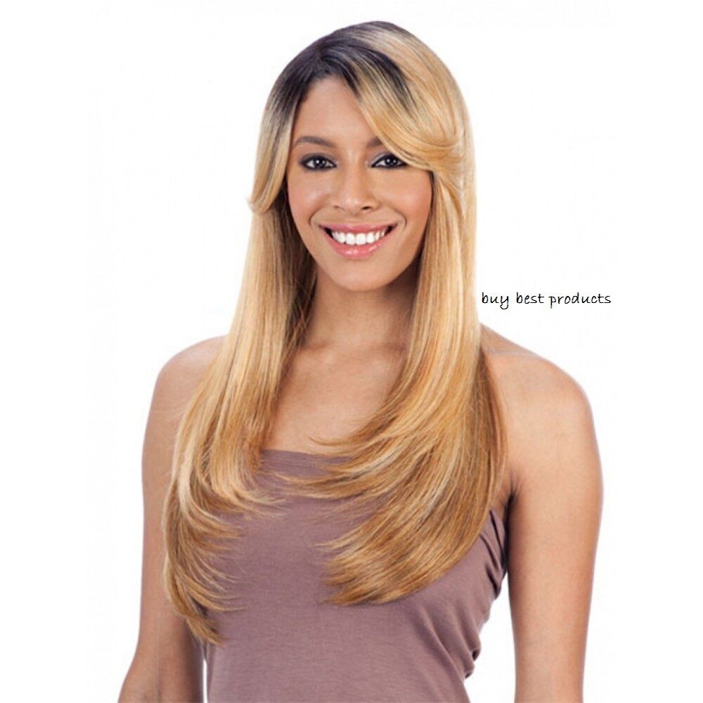 Freetress Equal Synthetic Diagonal Part Lace Front Hair Wig - Apple Blossom