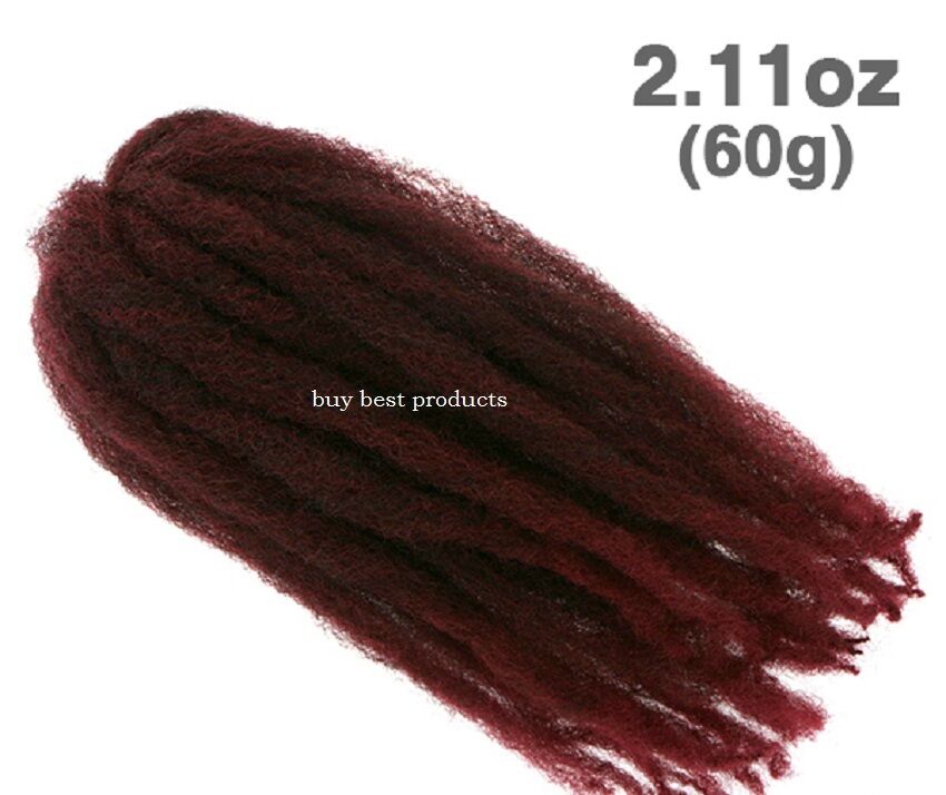 Freetress Equal Synthetic Afro Hair Extension CUBAN TWIST BRAIDS 12, 16, 24 inch