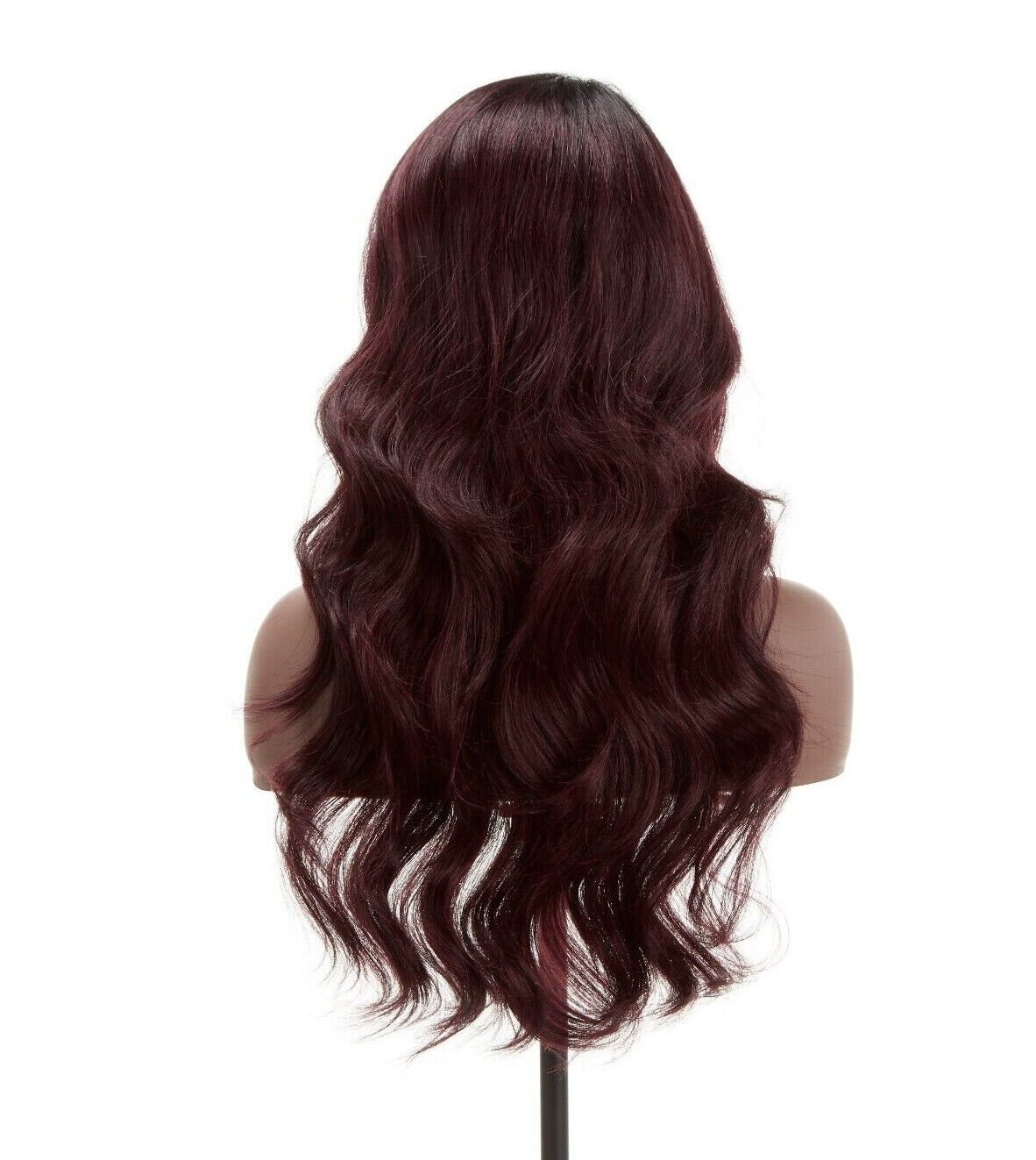 Impression Synthetic Invisible L Part Lace Curly Long Hair Wig - Daisy