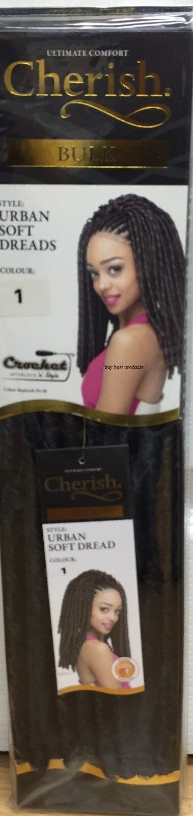 Cherish Synthetic Bulk Crochet Afro Hair Extension braid - URBAN SOFT DREAD
