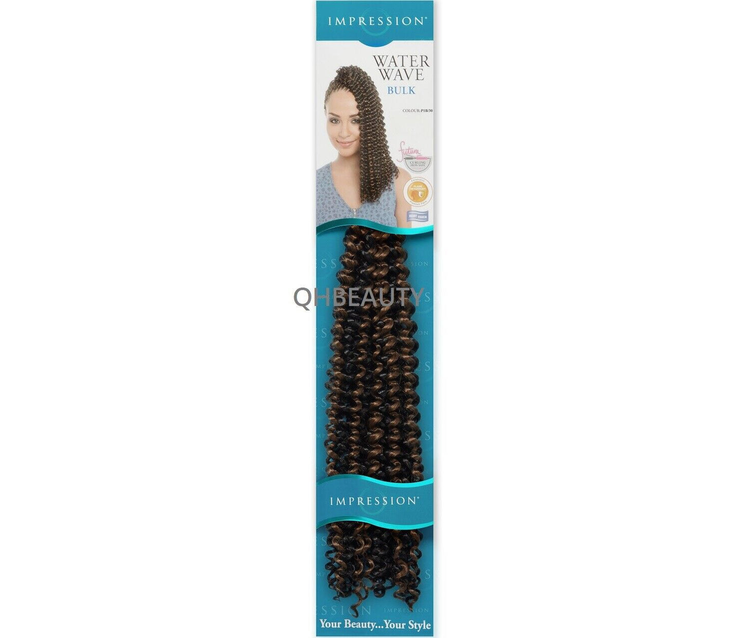 IMPRESSION SYNTHETIC HAIR EXTENSION BRAID - WATER WAVE 22'' ( FREETRESS COPY )