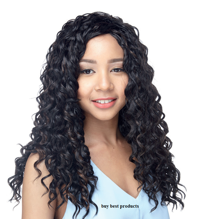 IMPRESSION SYNTHETIC CURLY LONG HAIR EXTENSION WEAVE - DEVINE CURL 18 INCH