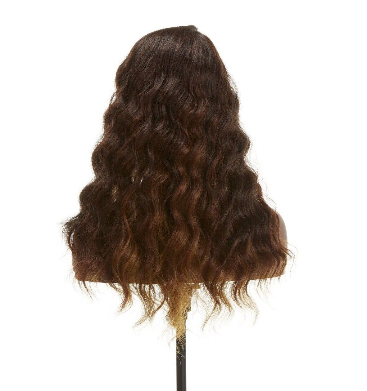 Impression Synthetic Invisible L Part Lace Curly Hair Wig - Alicia