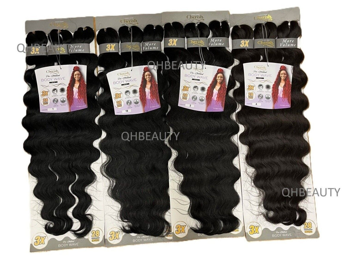 Cherish Synthetic Pre-Stretched Curly Braid Bulk Hair Extension - BODY WAVE 28''