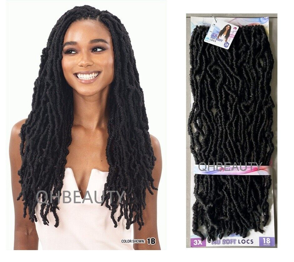 Obsession Synthetic Crochet Pre Looped Braid Hair Extension - NU LOCS 18 INCH