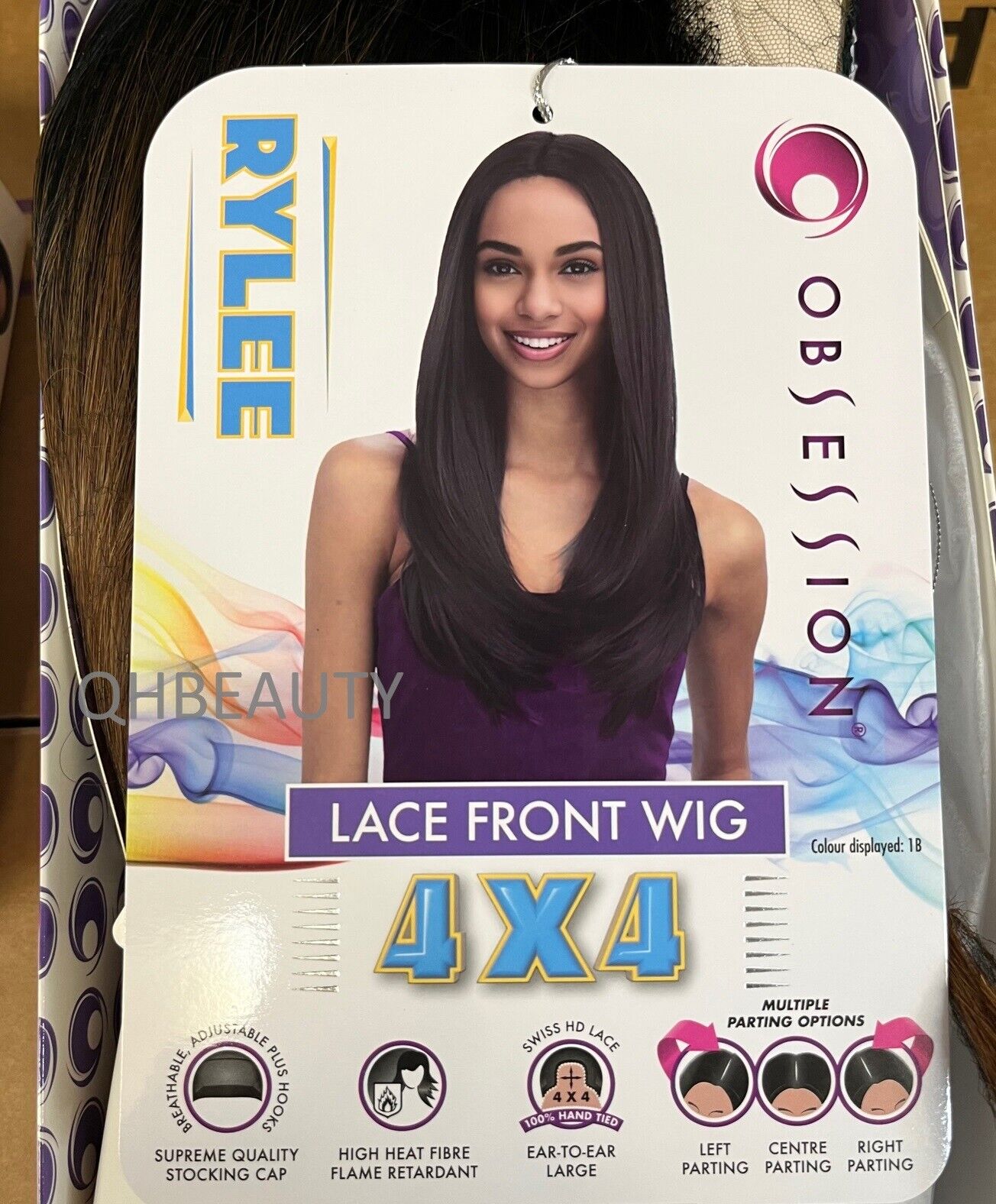 Obsession Synthetic Swiss HD 4x4 Lace Front Free Part Layered Hair Wig - RYLEE