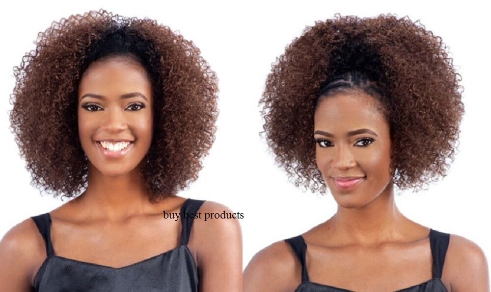 Freetress Equal Fullcap Drawstring Curly hair Wig - Jeri Girl