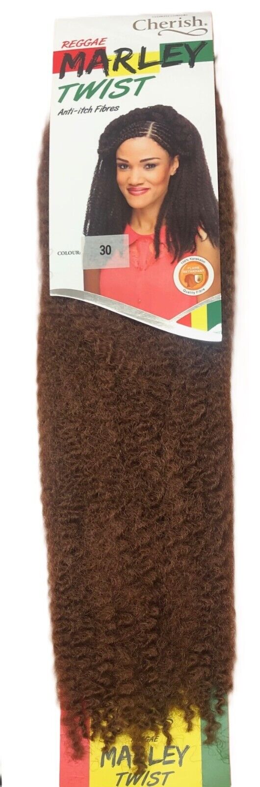 Cherish Synthetic Afro Kinky Cuban Anti itch Hair Extension Marley Twist Braid