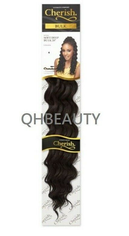 CHERISH SYNTHETIC BULK CROCHET HAIR EXTENSION BRAIDS - SOFT DEEP 20 INCH