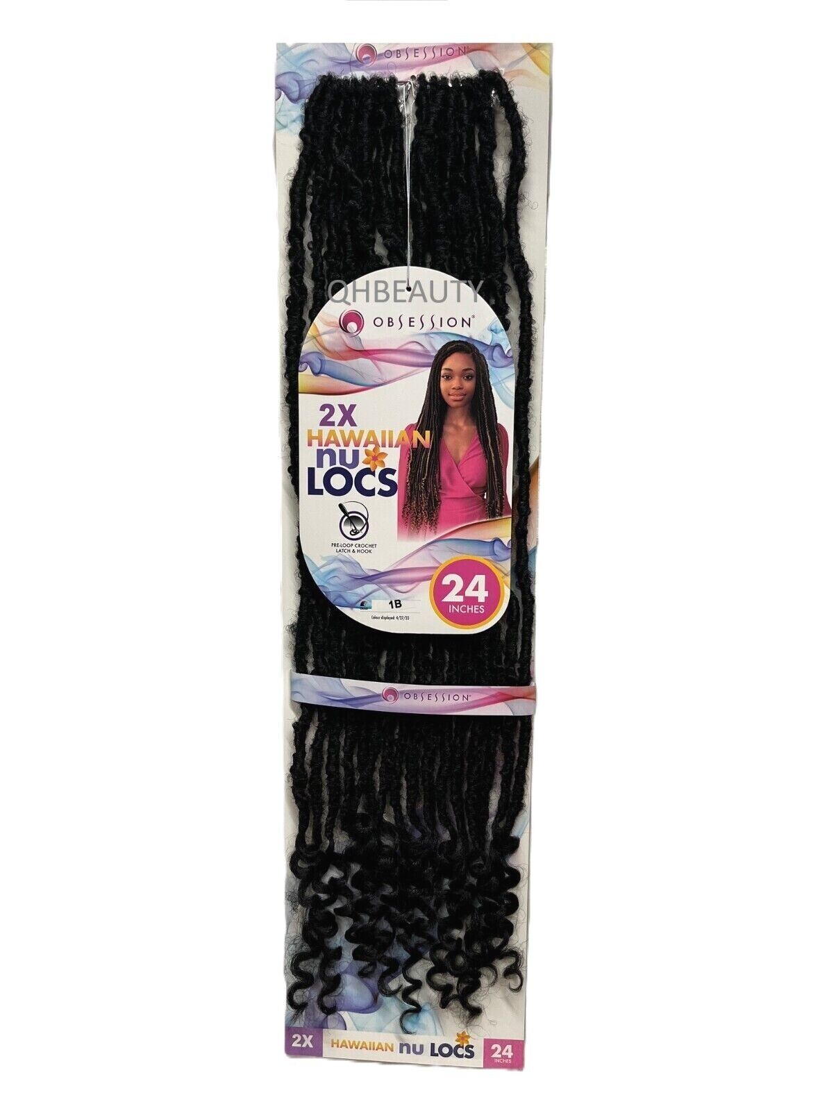 Obsession Synthetic Crochet Pre Loop Braid Hair Extension - HAWAIIAN NU LOCS 24