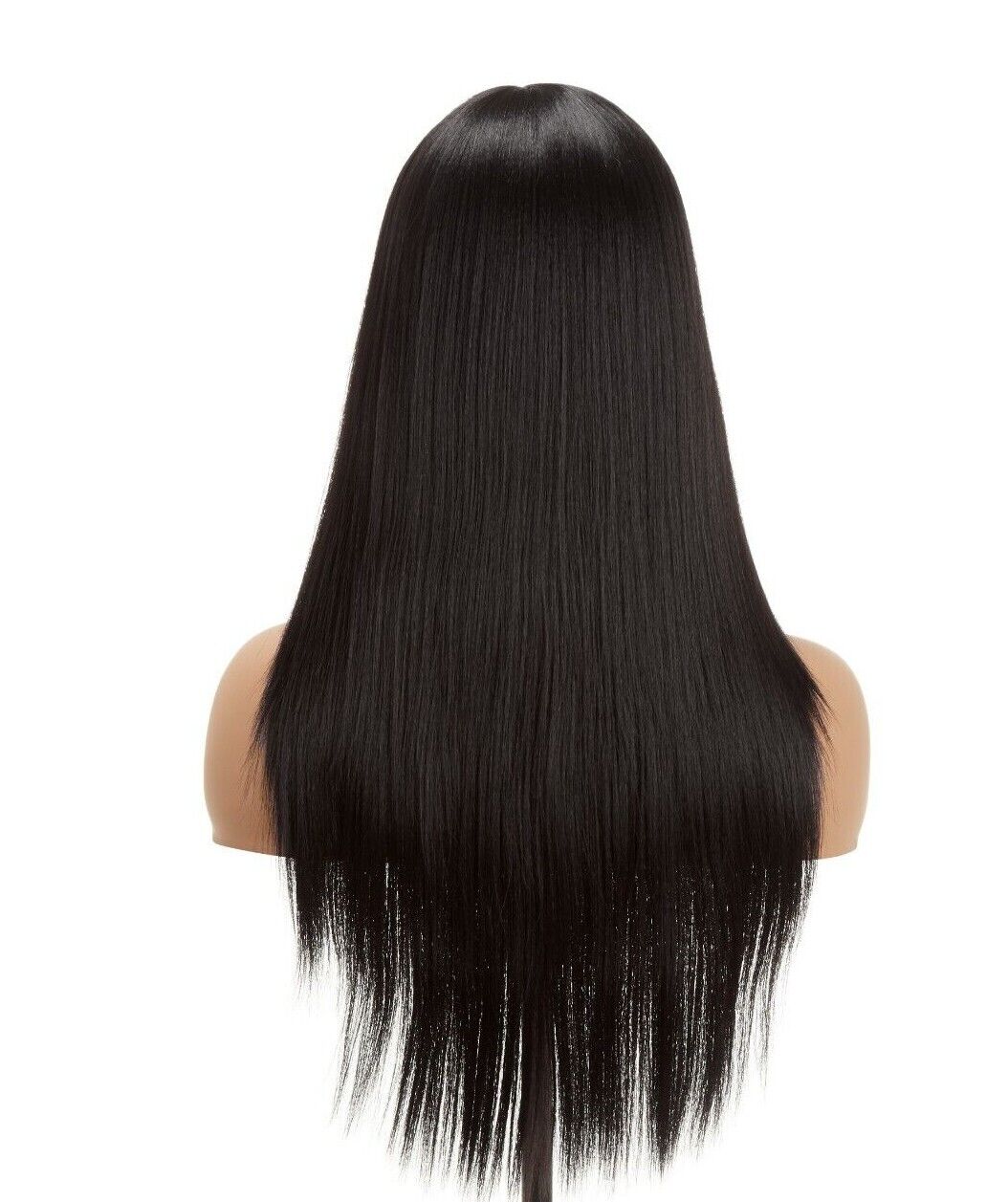 Impression Synthetic Hand Made Long Straight Bangs Hair Wig Alexandra