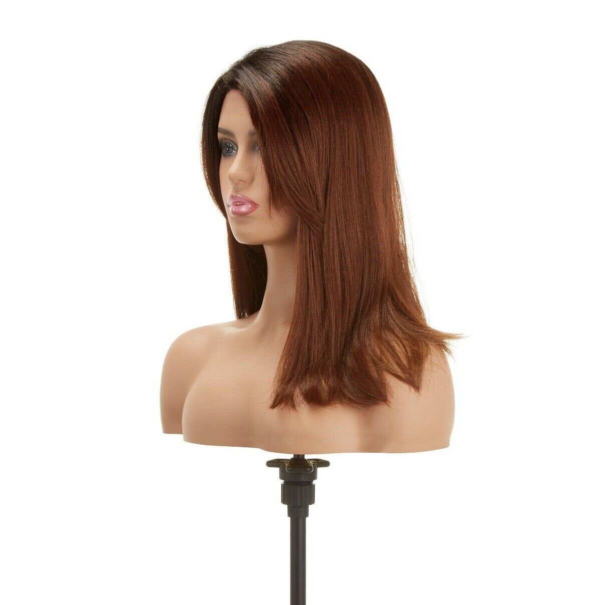 Impression Synthetic Invisible Part Lace Straight Hair Wig - BRIDGETT
