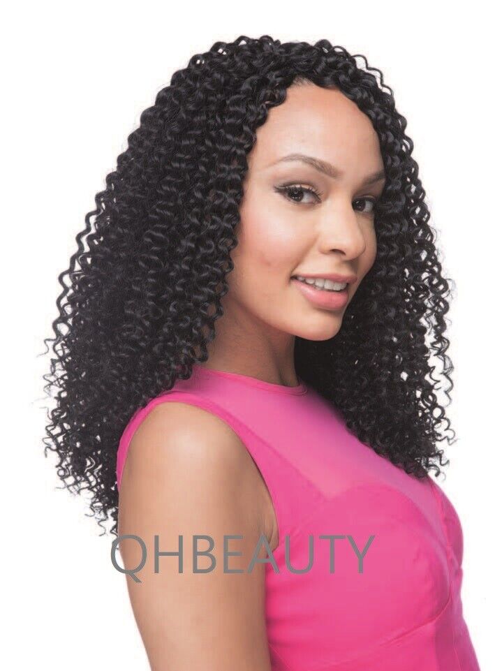 IMPRESSION SYNTHETIC LONG CURLY HAIR EXTENSION WEAVE - BRAZILIAN CURL 18 INCH