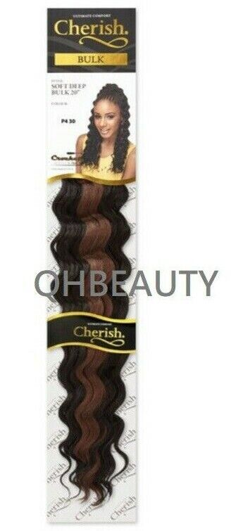 CHERISH SYNTHETIC BULK CROCHET HAIR EXTENSION BRAIDS - SOFT DEEP 20 INCH