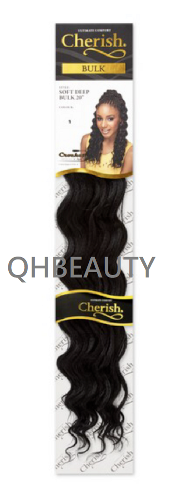CHERISH SYNTHETIC BULK CROCHET HAIR EXTENSION BRAIDS - SOFT DEEP 20 INCH