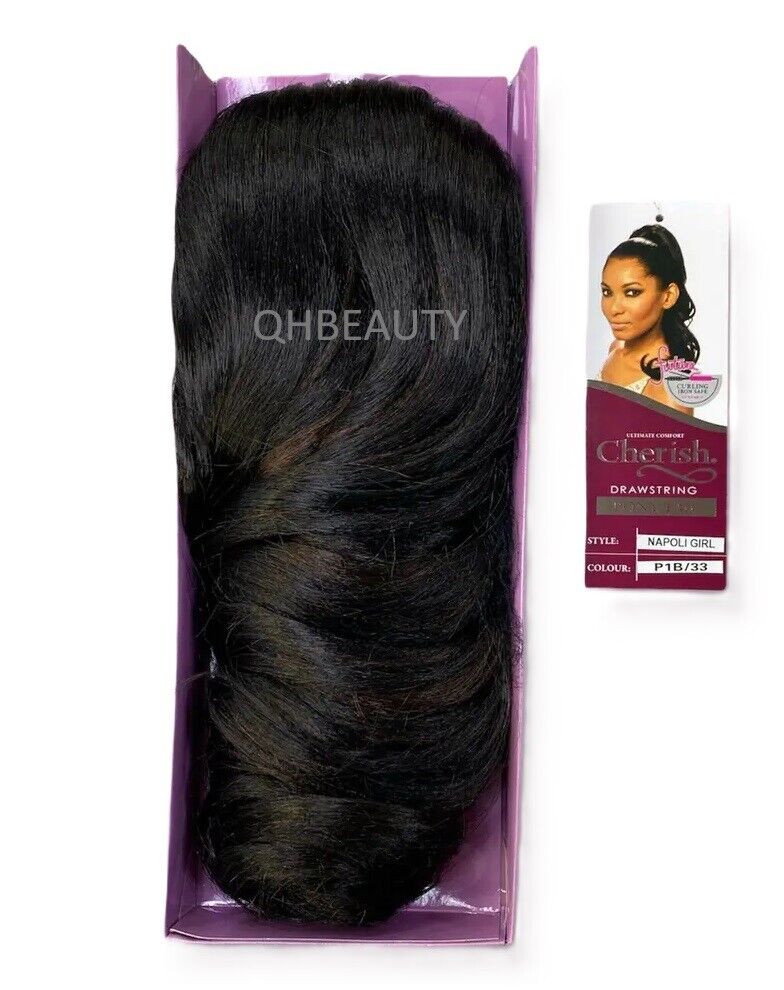 Cherish Drawstring Hair Extension Ponytail - Napoli Girl