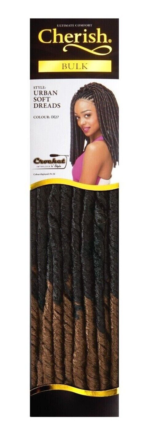Cherish Synthetic Bulk Crochet Afro Hair Extension braid - URBAN SOFT DREAD