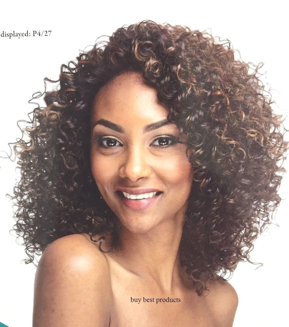 Impression Synthetic Natural Hairline Lace Front Curly Hair Wig - Asmara