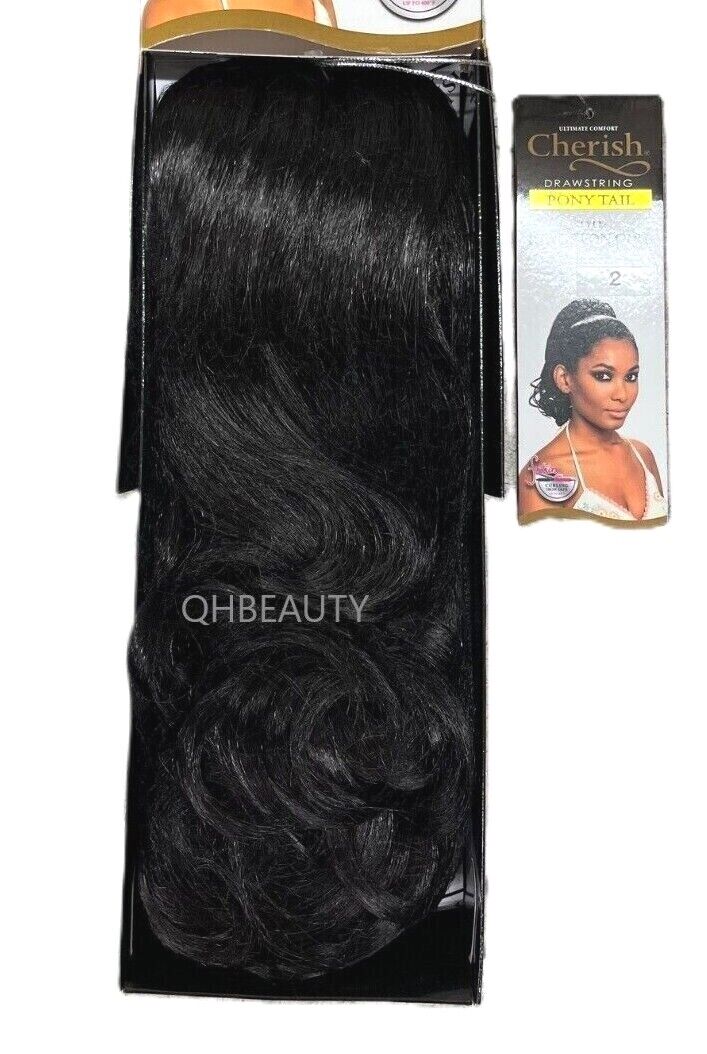 Cherish Synthetic Drawstring Curly Hair Extension Ponytail - Kingston Girl