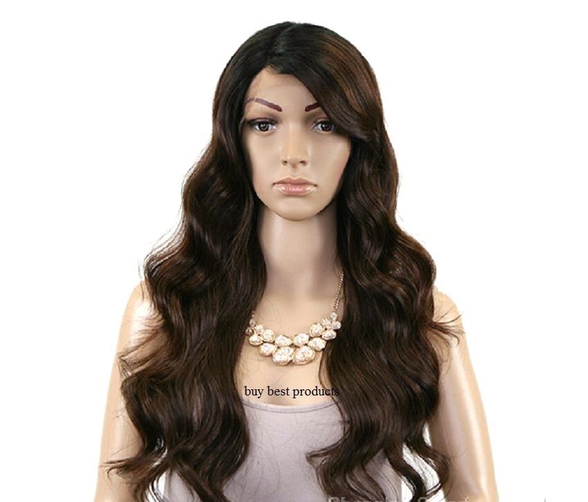 Freetress Equal Synthetic Diagonal Lace Front HAIR Wig BRAZILIAN NATURAL LOOSE
