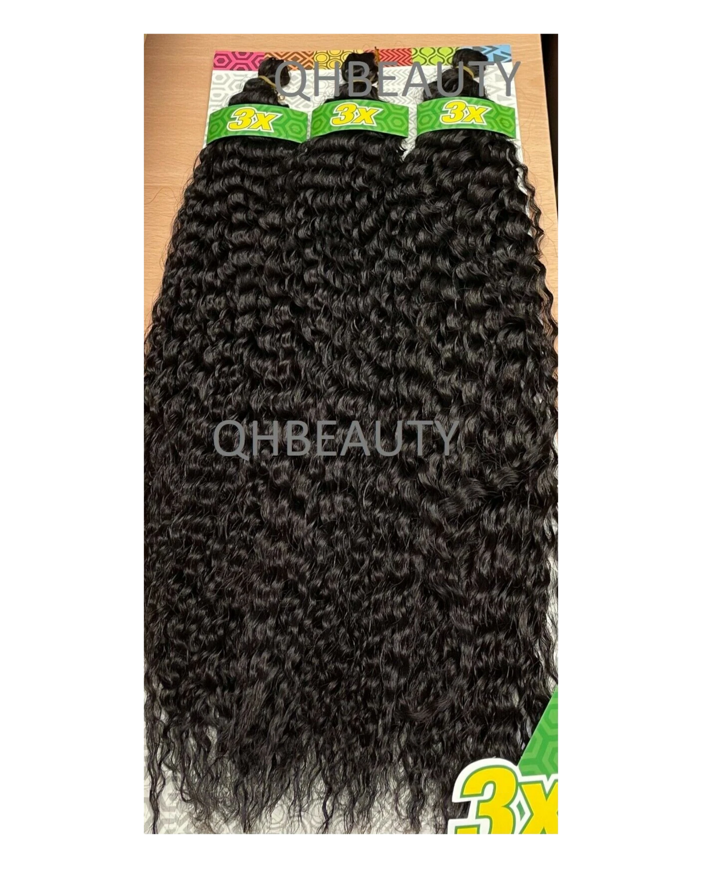 Cherish Synthetic Crochet Braid Hair Extension Handmade 3 x Brazilian Bulk 20"