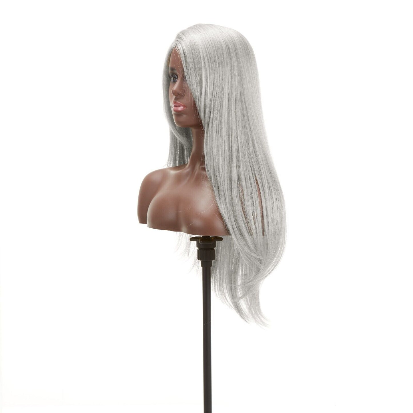 Impression Synthetic Invisible Part Long Straight Lace Front Hair Wig - Destiny