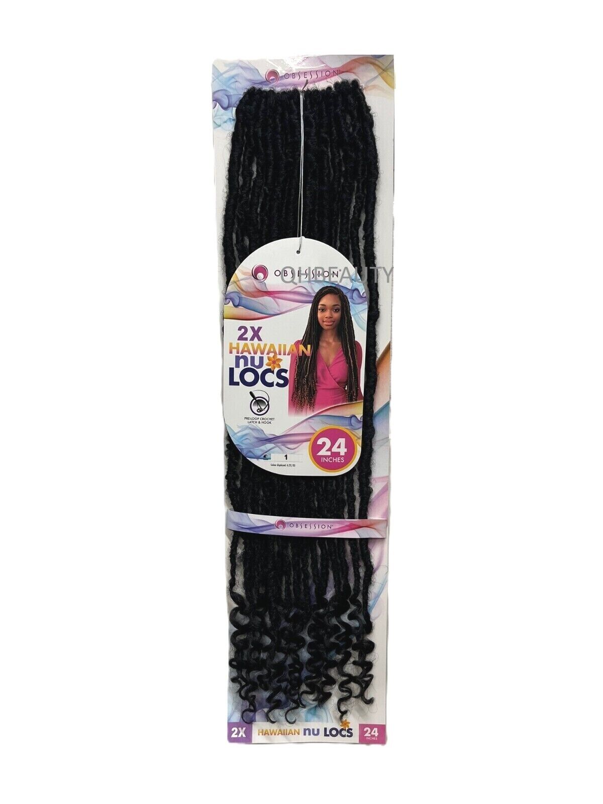 Obsession Synthetic Crochet Pre Loop Braid Hair Extension - HAWAIIAN NU LOCS 24