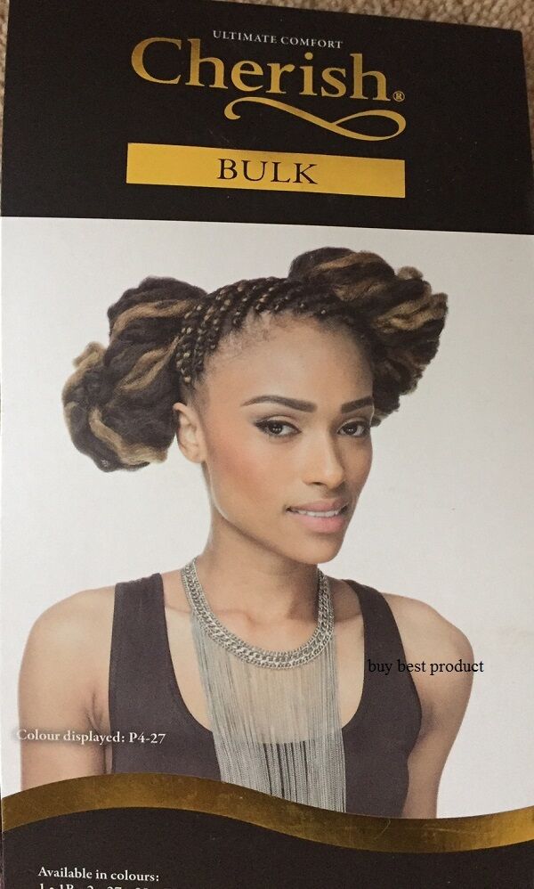 CHERISH SYNTHETIC CROCHET AFRO BULK HAIR EXTENSION BRAIDS - CRIMPY WAVE 22 INCH