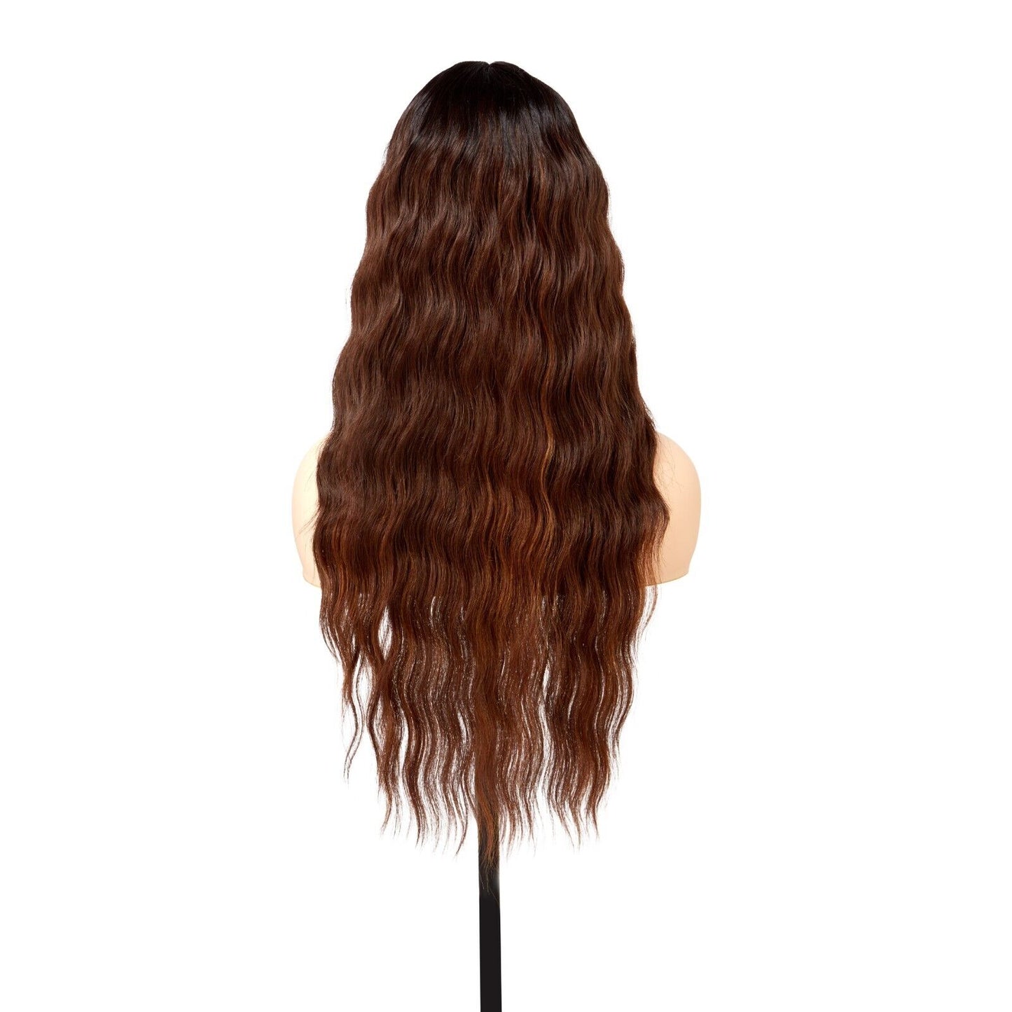 OBSESSION LACE FRONT HUMAN HAIR FUSION NATURAL BODWAVE CURLY HAIR WIG - CHELSEA