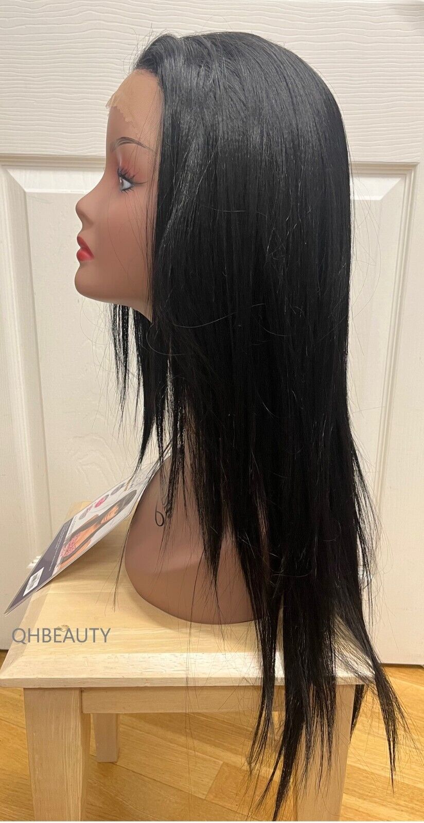Cherish Synthetic Handmade Straight Invisible Wider Lace Front Hair Wig - CONNIE
