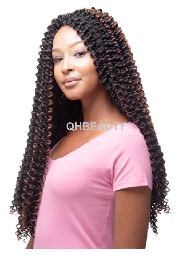 Obsession Synthetic Crochet Long Braid Curly Hair Extension - WATER WAVE 24