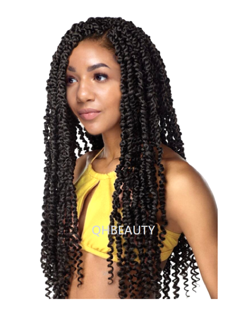 OBSESSION CROCHET BRAID CURLY HAIR EXTENSION - SPRING TWIST 24 INCHES