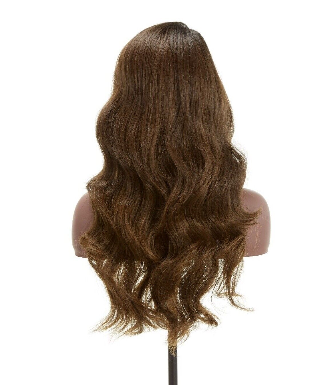 Impression Synthetic Invisible L Part Lace Curly Long Hair Wig - Daisy
