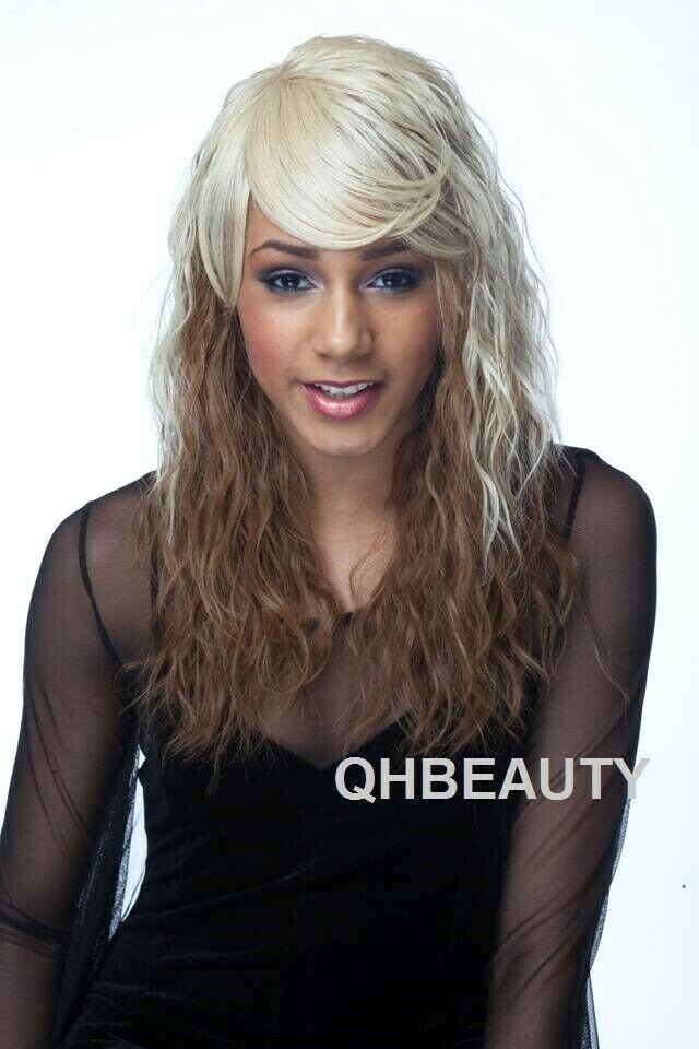 Cherish Synthetic Natural Look Long Wavy Curly Hair Wig - Jessica