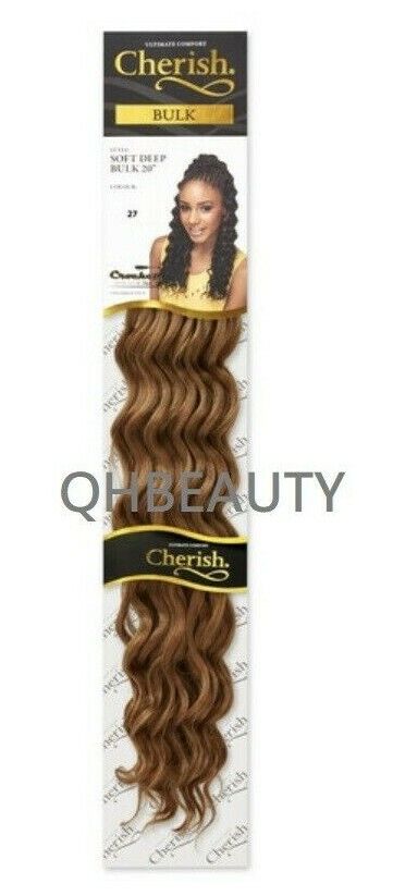 CHERISH SYNTHETIC BULK CROCHET HAIR EXTENSION BRAIDS - SOFT DEEP 20 INCH