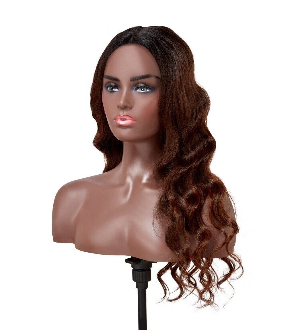 OBSESSION SYNTHETIC INVISIBLE LACE PART SHORT HAIR WIG - BRAZILIAN NATURAL LOOSE